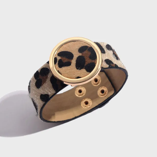 Fashion animal print Bangle Bracelets
