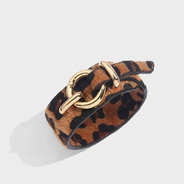 Fashion animal print Bangle Bracelets