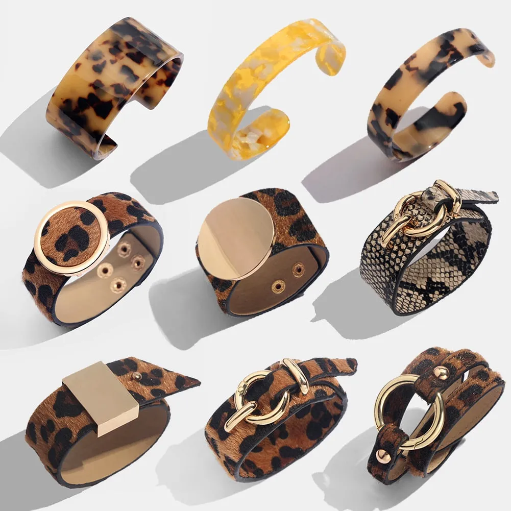 Fashion animal print Bangle Bracelets