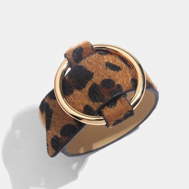 Fashion animal print Bangle Bracelets