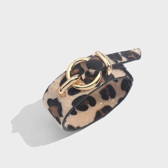 Fashion animal print Bangle Bracelets