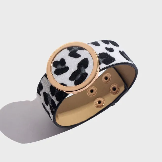 Fashion animal print Bangle Bracelets