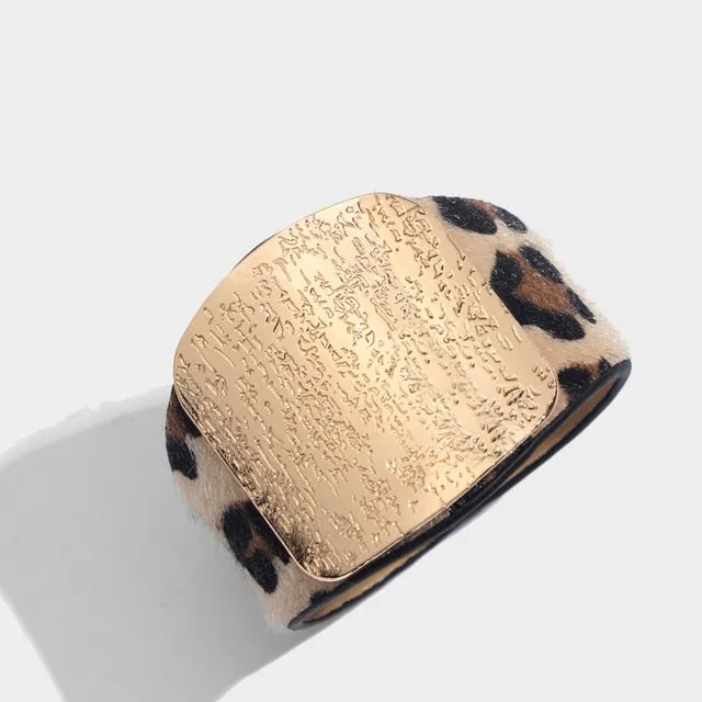 Fashion animal print Bangle Bracelets