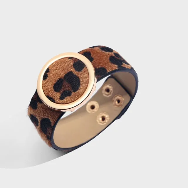 Fashion animal print Bangle Bracelets