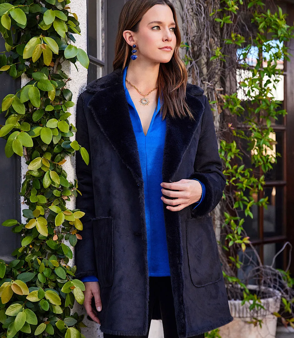 Faux Fur Coat