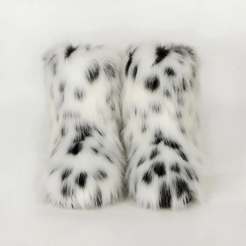 Faux Furry Boots