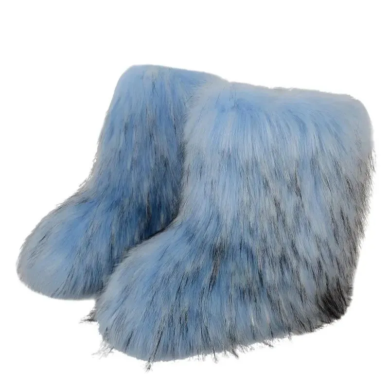 Faux Furry Boots