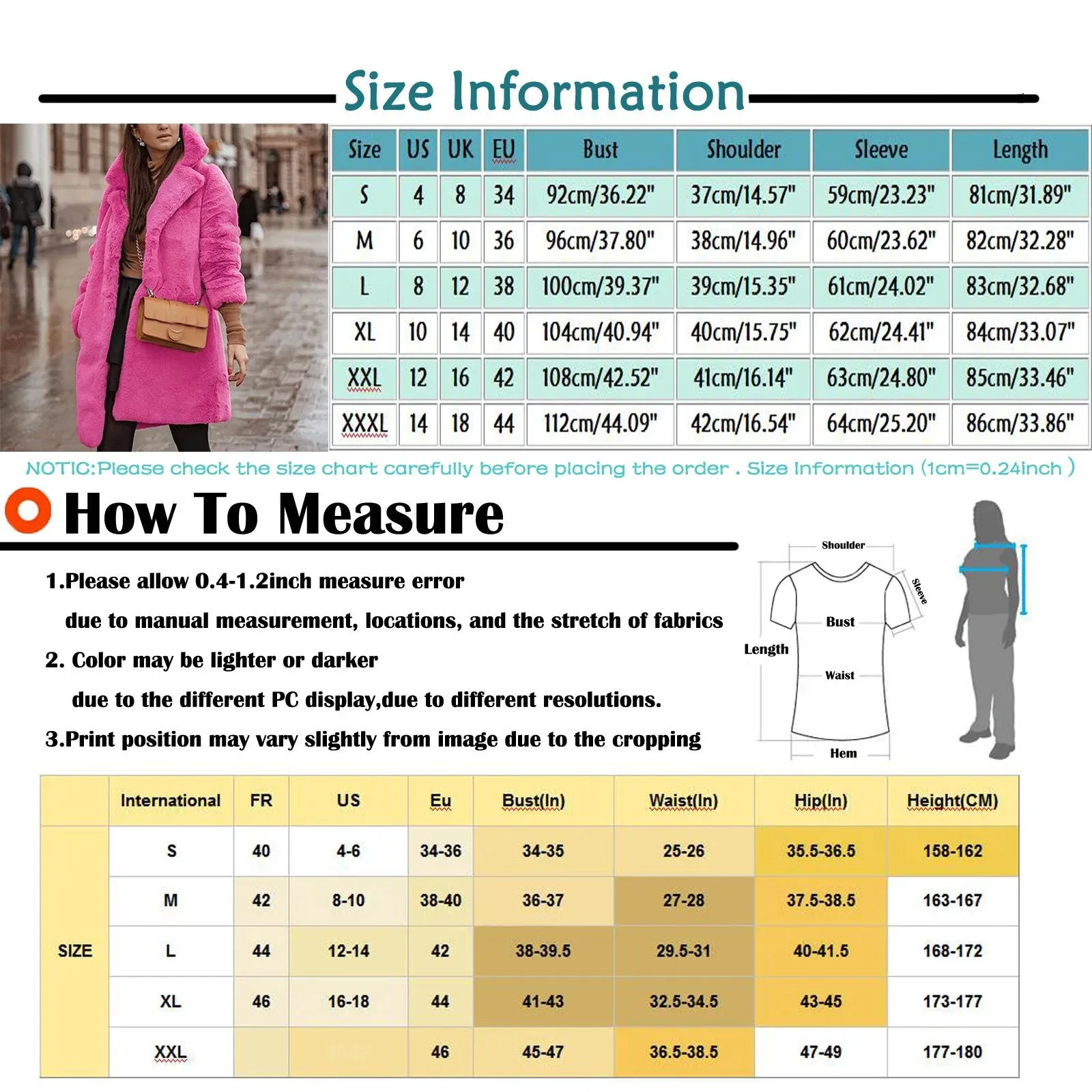 Faux Leather Winter Sheepskin Coat For Women Outwear Women's Warm Suit Teddy Bear Women's Jackets Autumn Faux Fur Coats