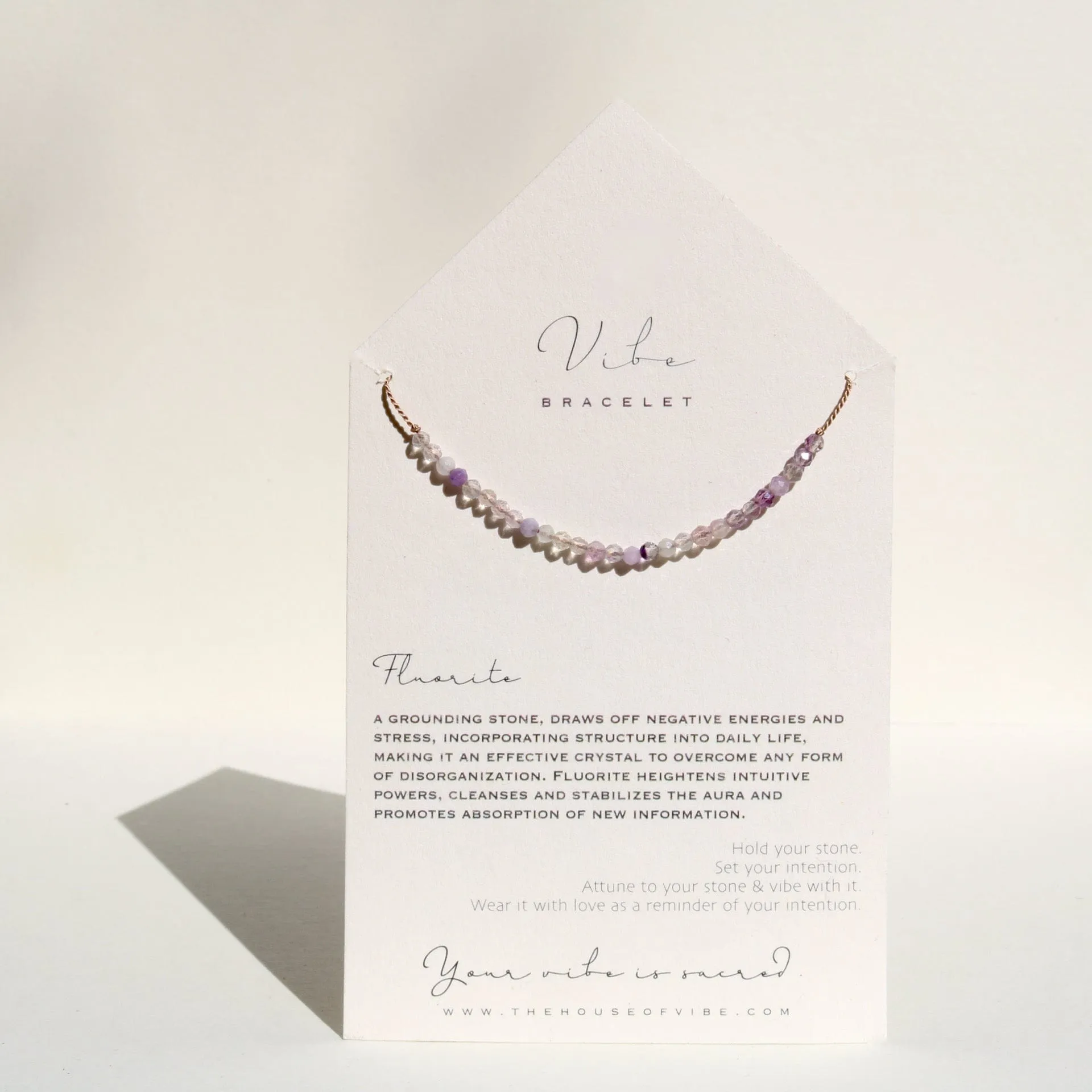 FLUORITE BEADED