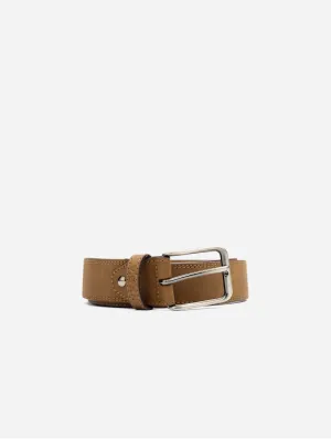 Formal Men's Vegan Leather Belt | Tan