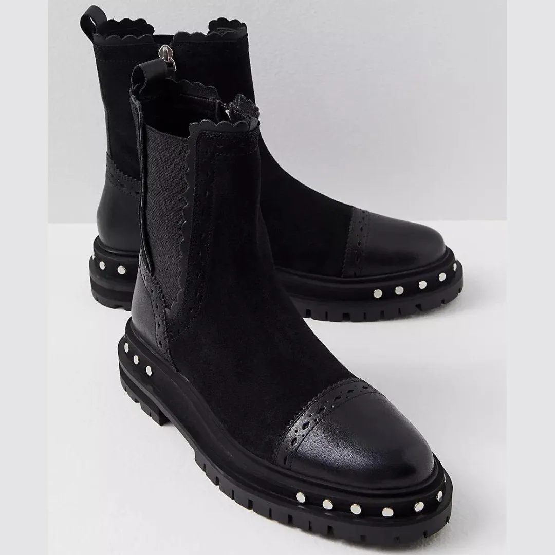 Free People: Tate Chelsea Boot in Black