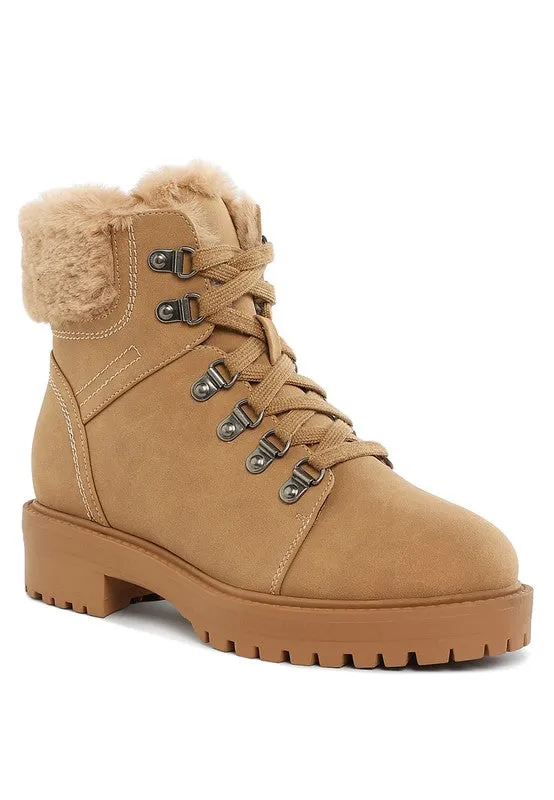 Furry And Fabulous Ankle Boots (3 Colors)