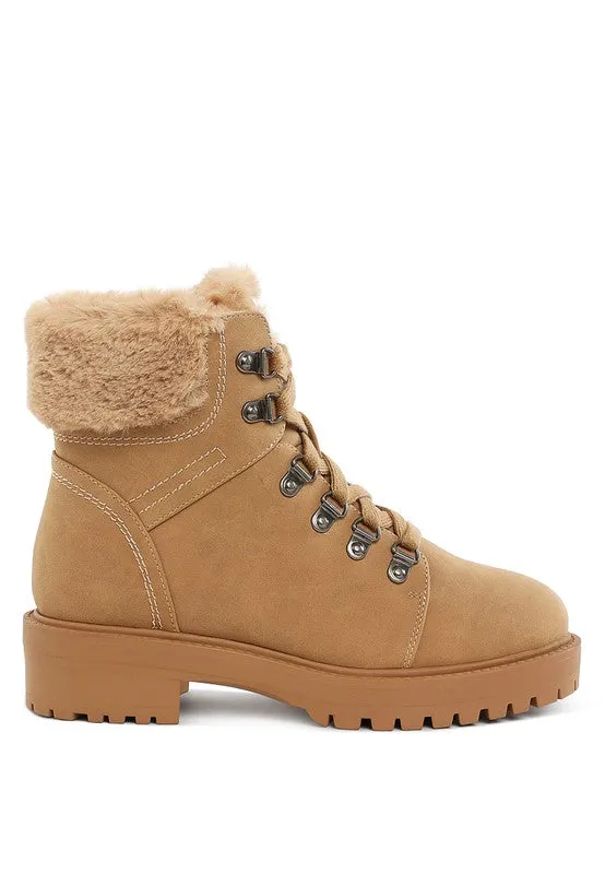 Furry And Fabulous Ankle Boots (3 Colors)
