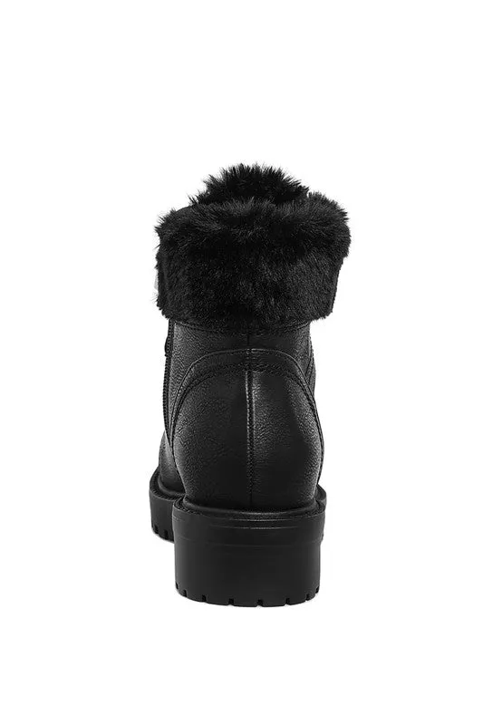 Furry And Fabulous Ankle Boots (3 Colors)