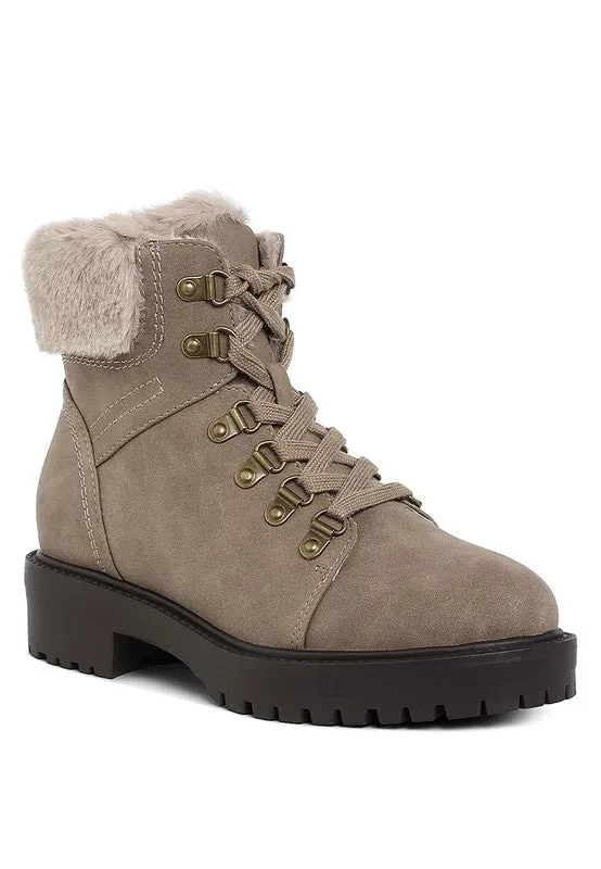 Furry And Fabulous Ankle Boots (3 Colors)