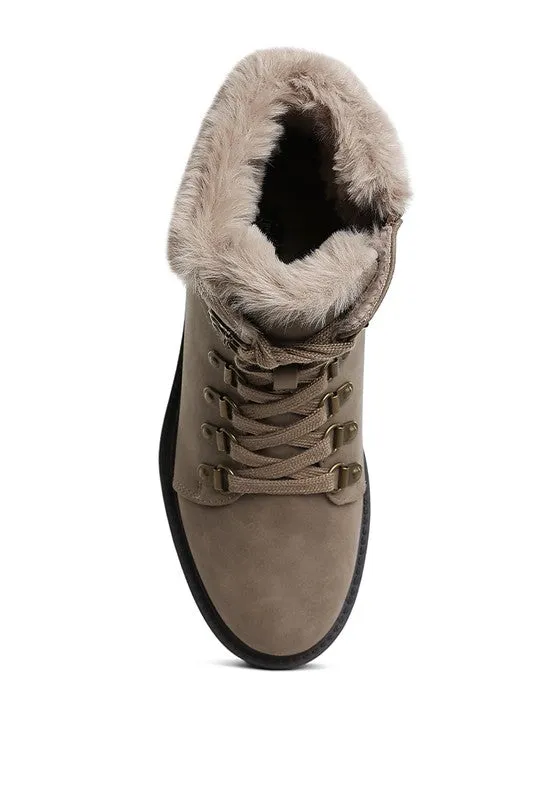 Furry And Fabulous Ankle Boots (3 Colors)