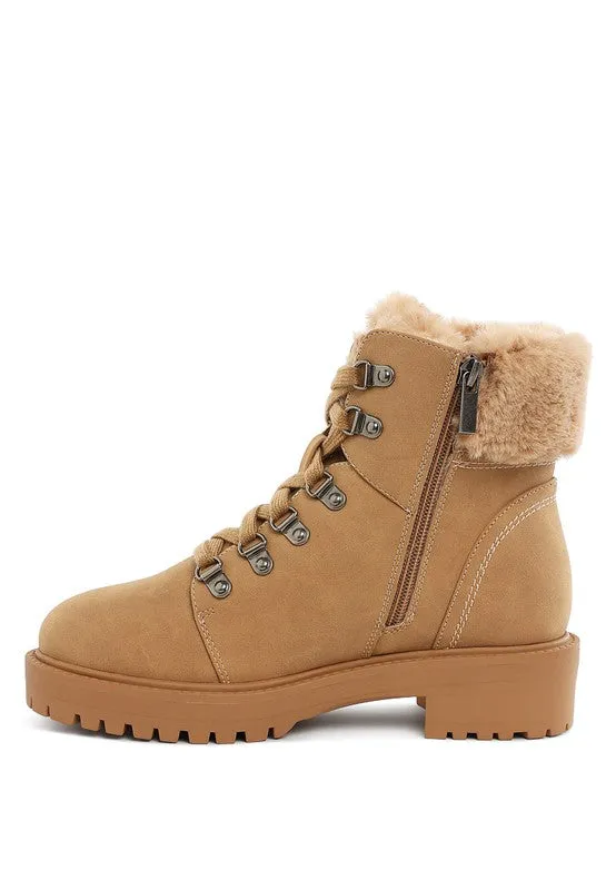 Furry And Fabulous Ankle Boots (3 Colors)