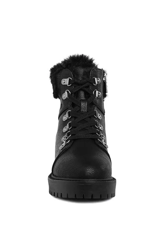 Furry And Fabulous Ankle Boots (3 Colors)