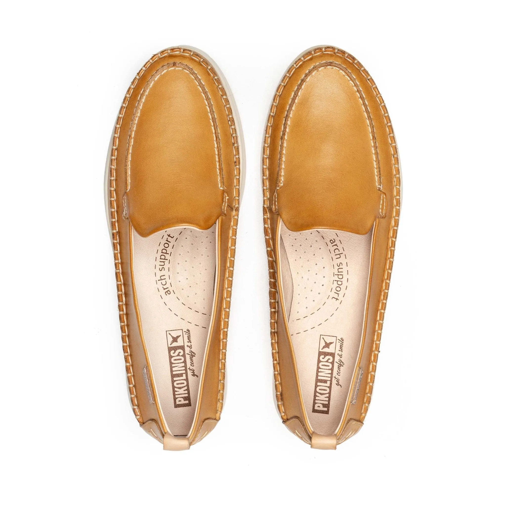 'Gandia' women's loafer - honey brown