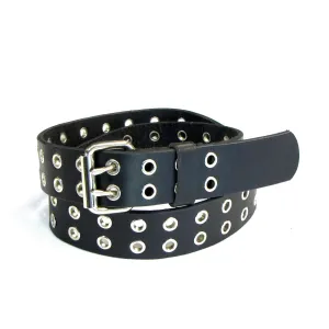 GB235N  1 1/2" Grommet Belt- Double Prong Buckle