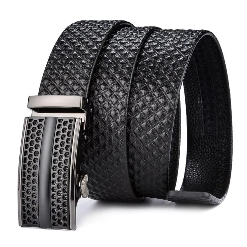 Genuine Leather Belt Men Luxury Brand Mens Dress Belts