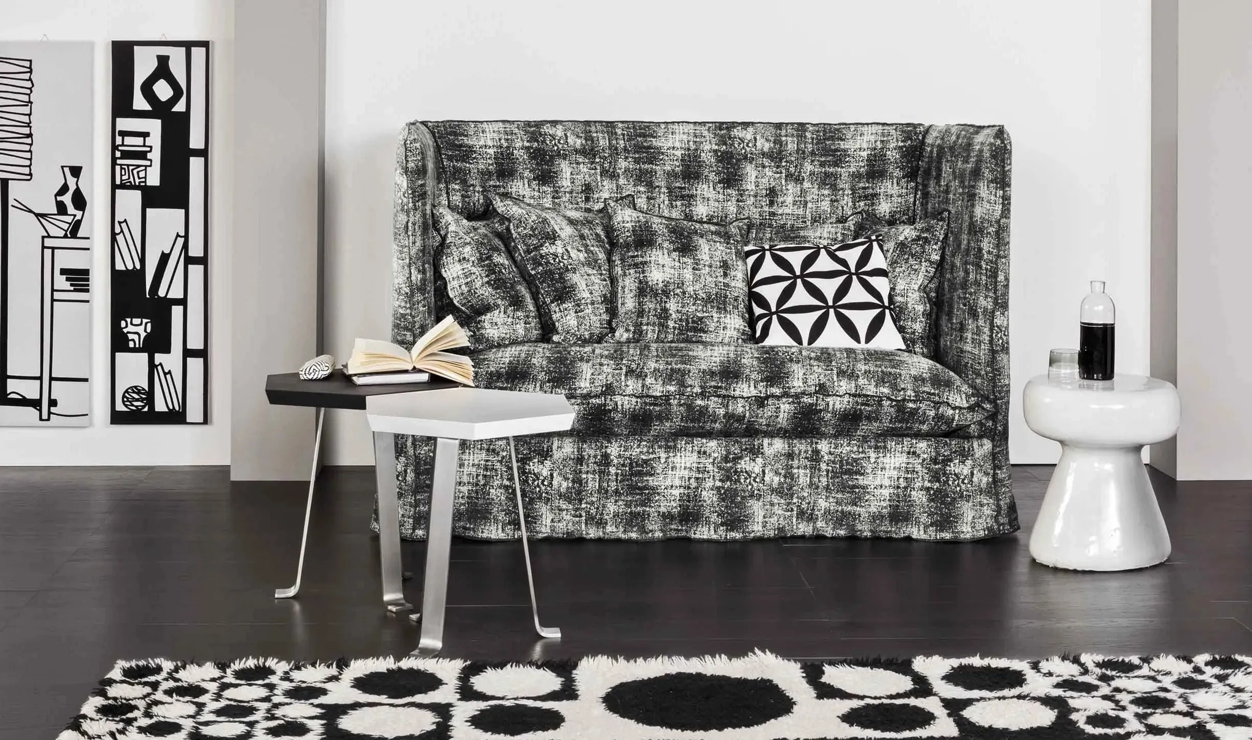 Ghost 18 - High Back Sofa