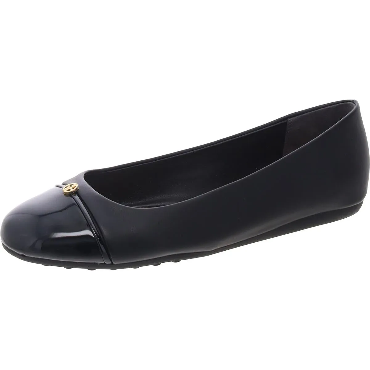 Giani Bernini Womens Faux Leather Slip-On Loafers