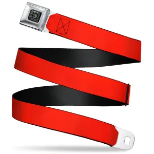 GM Seatbelt Belt - Red Webbing