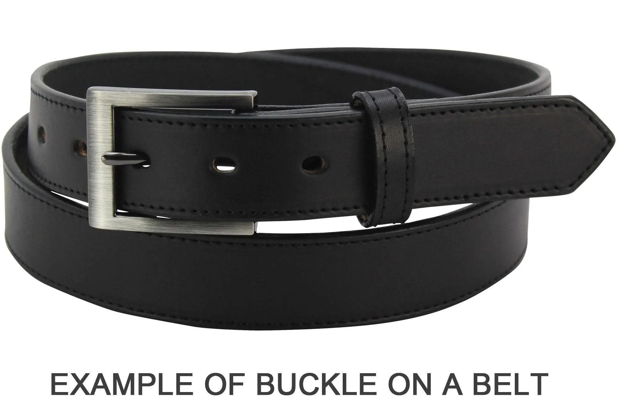 Grant: 1.19" Wide Gunmetal Belt Buckle
