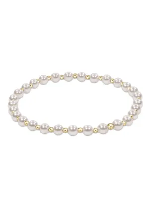 GRATEFUL PATTERN BRACELET - PEARL