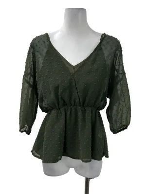 Green Dotted Inner Top
