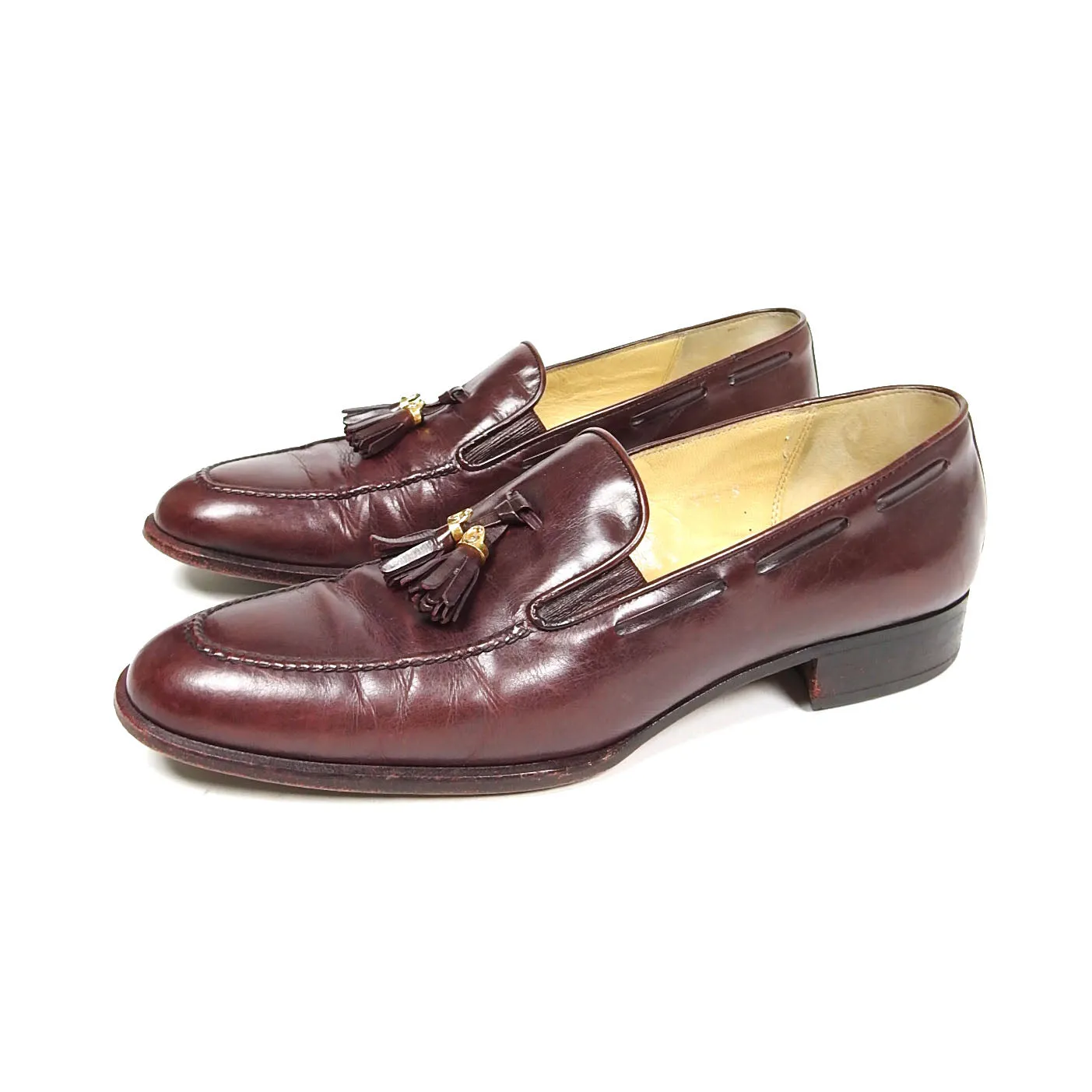 Gucci Vintage Tassel Loafer Size 8