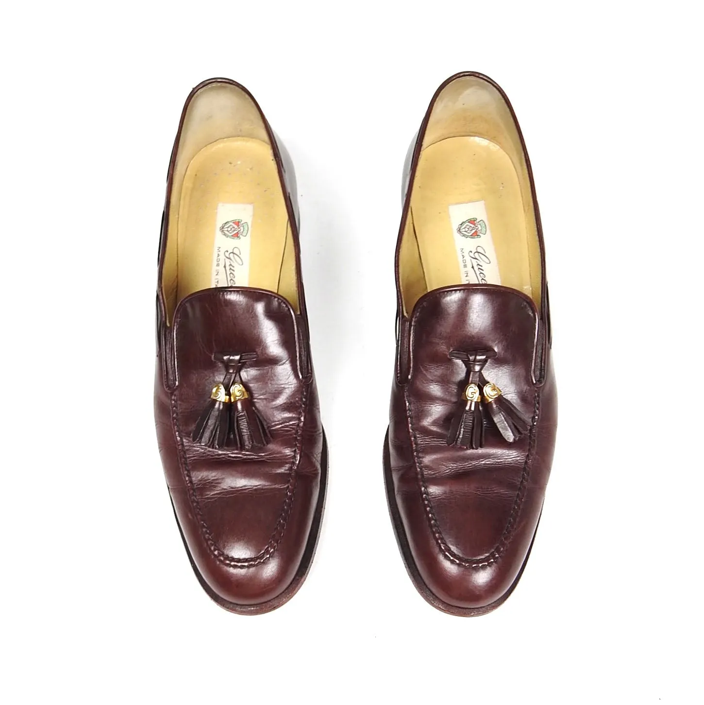 Gucci Vintage Tassel Loafer Size 8