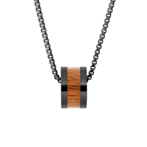 Gum Burl Classic Barrel - Gunmetal