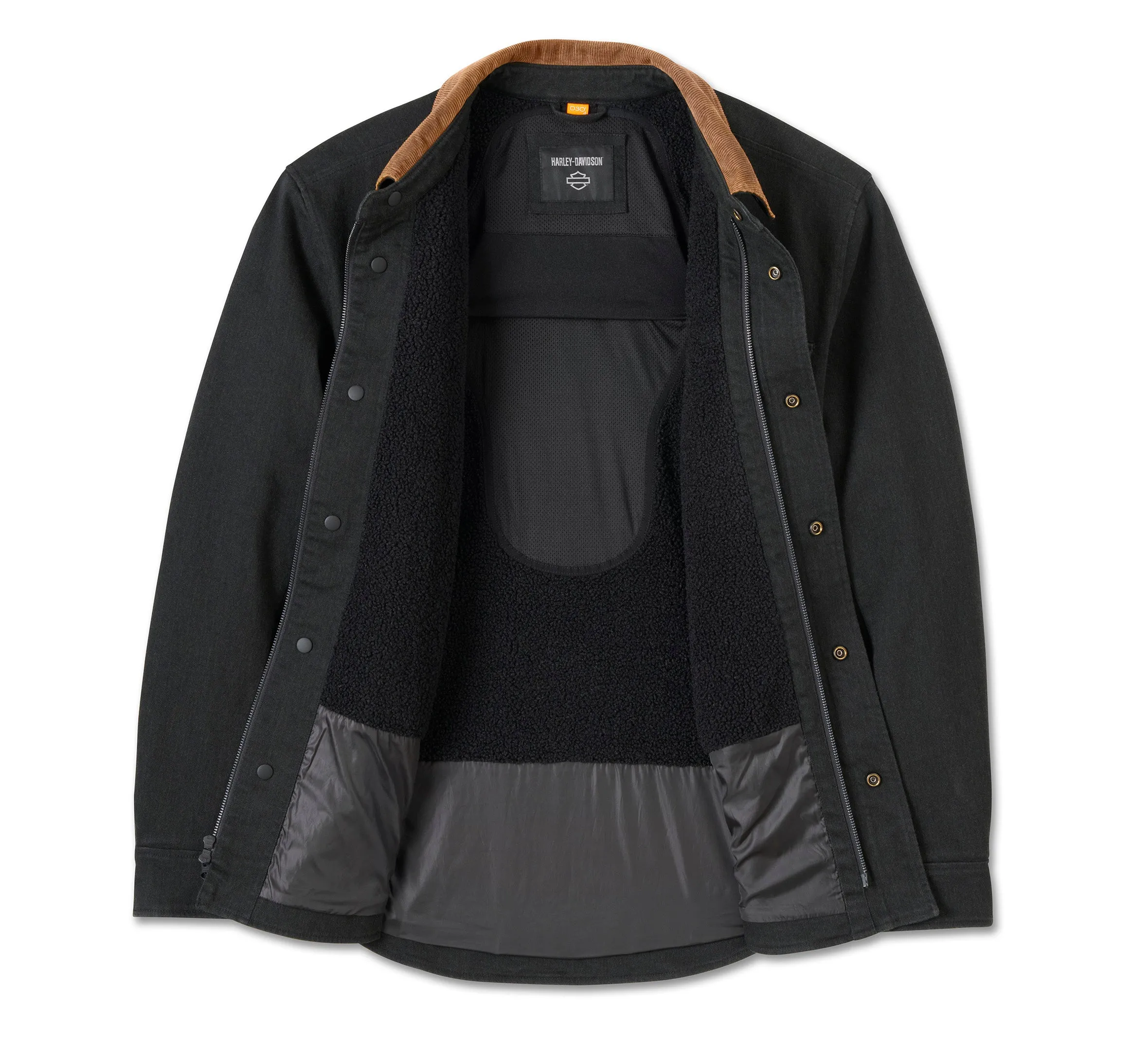 H-D Sherpa Operative 2.0 Riding Shirt Jacket - Harley Black