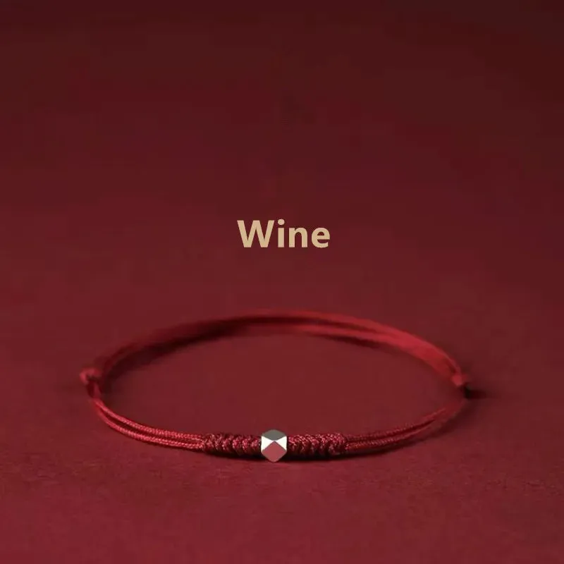 Hand Weave Lucky Geometric Bead Bracelet