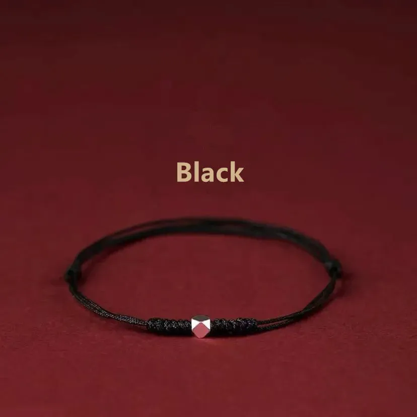 Hand Weave Lucky Geometric Bead Bracelet