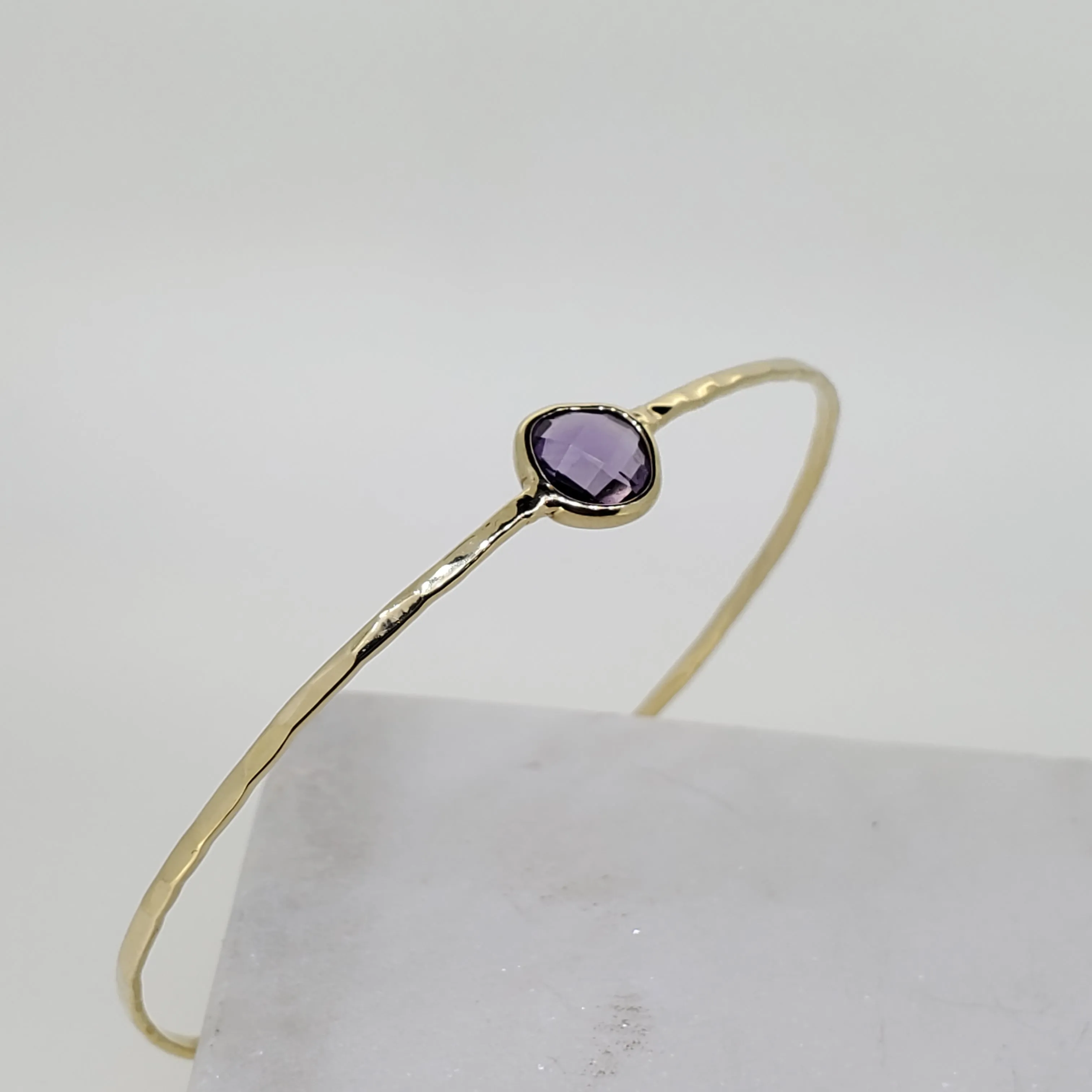 Handmade Hammered Bangle
