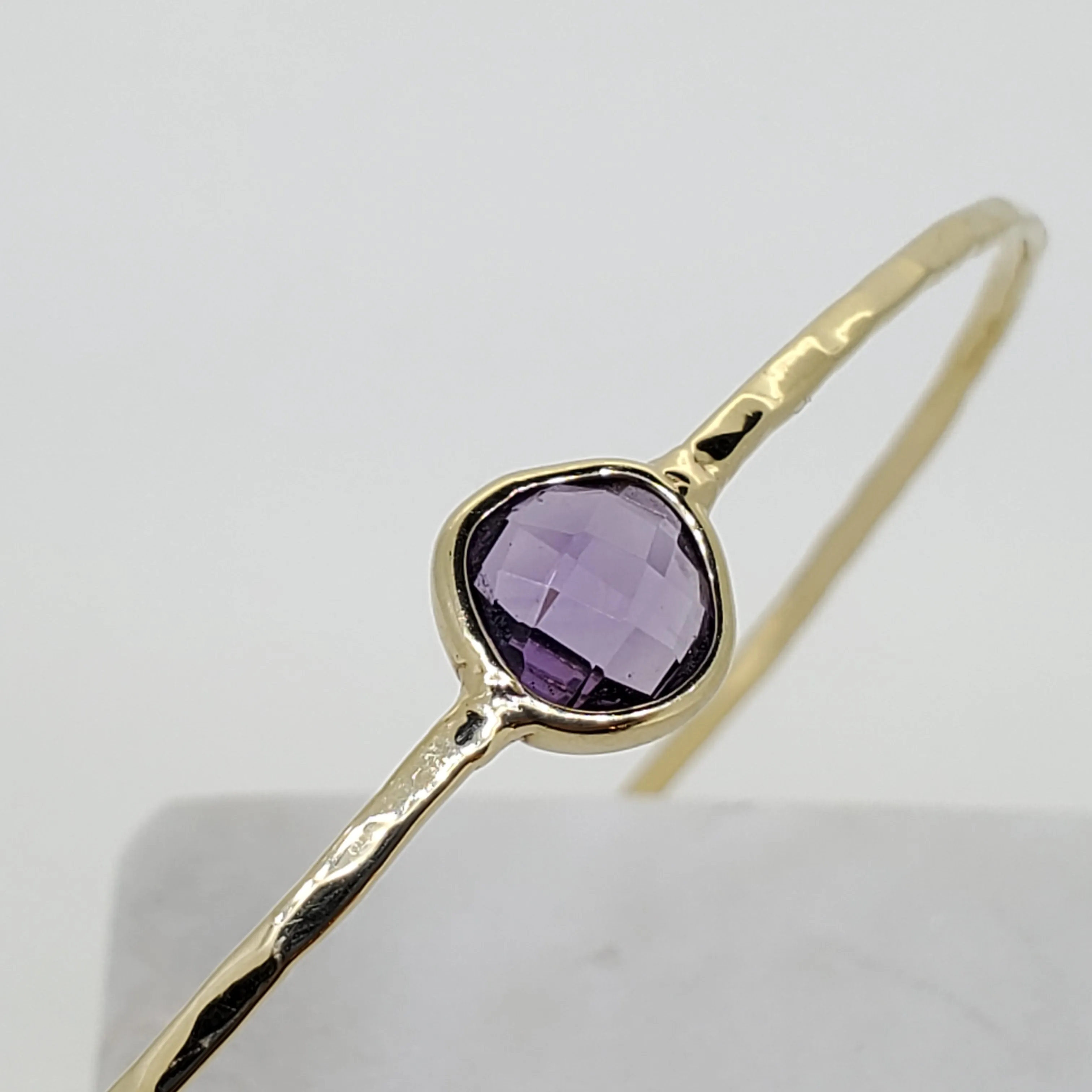 Handmade Hammered Bangle