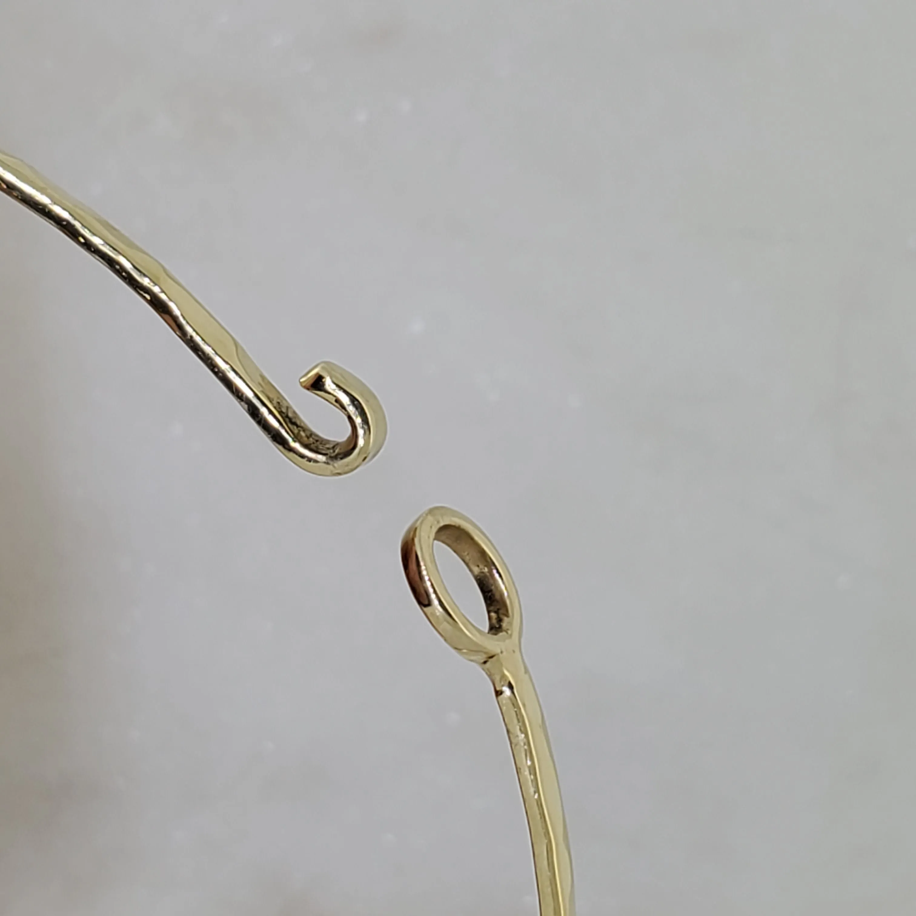 Handmade Hammered Bangle