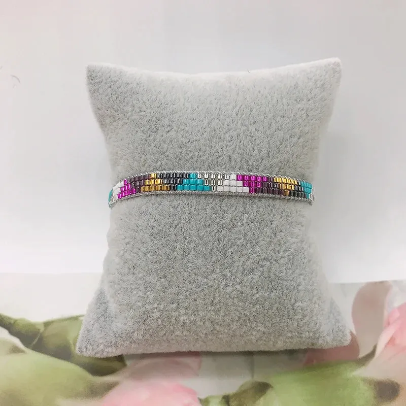 Handmade Multicolor Bead Bracelets