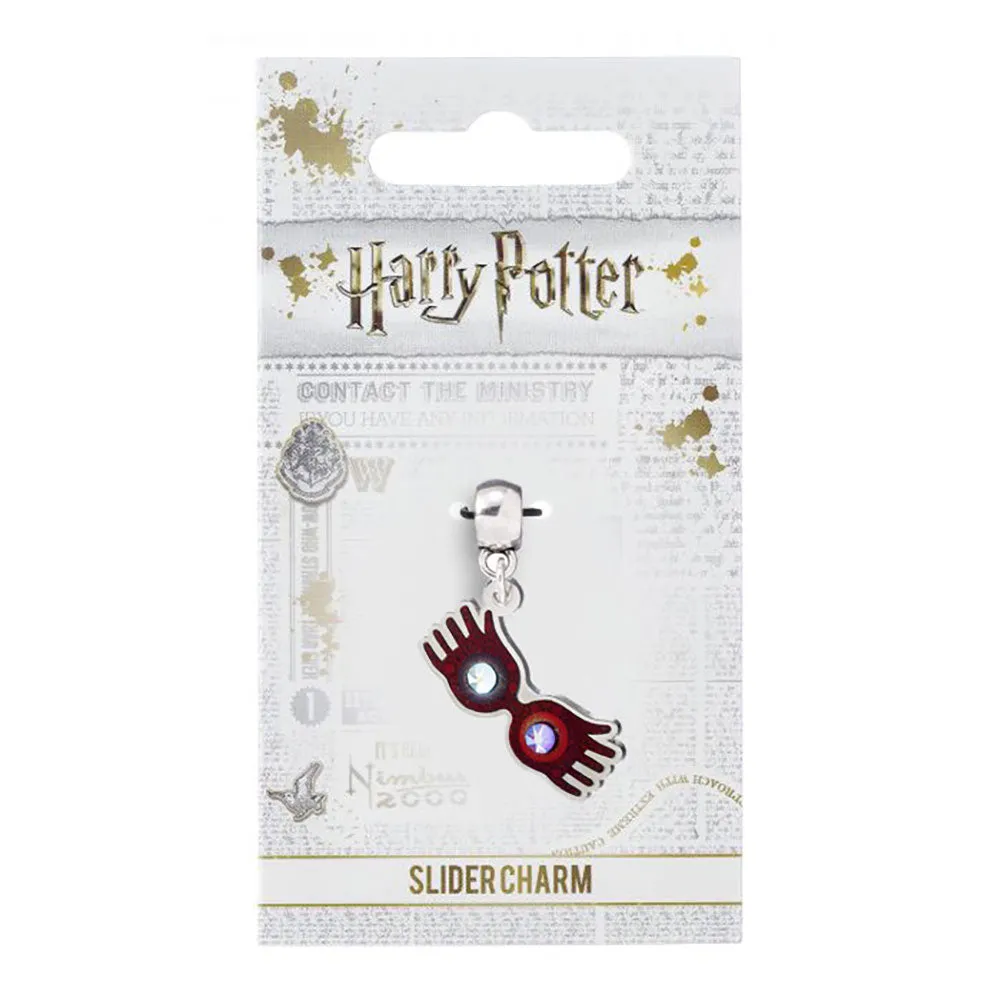 Harry Potter Silver Plated Charm Luna Lovegood Glasses