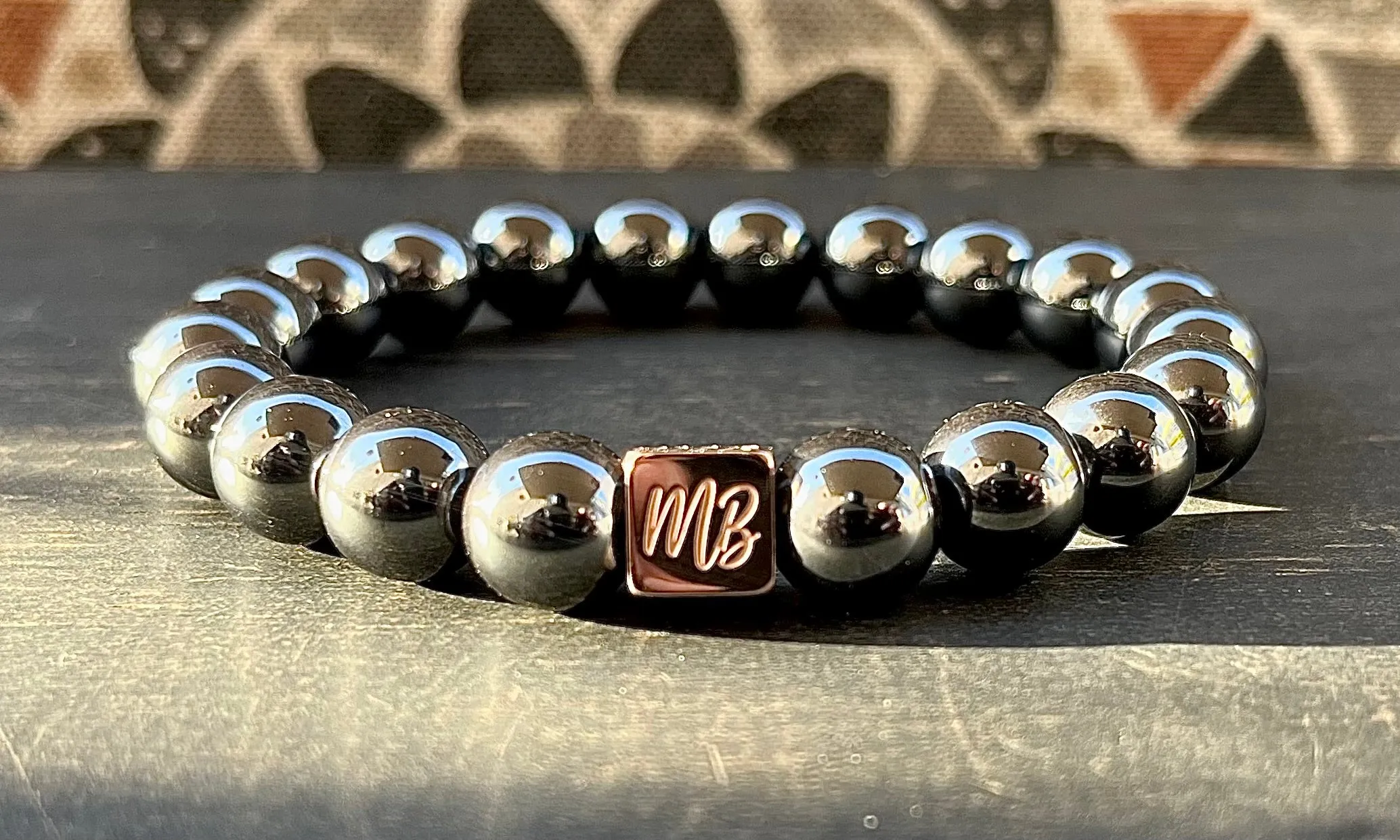 Hematite/Rose Gold