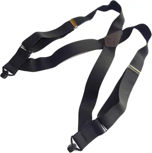 Holdup Hip-clip Style 2" Wide Trucker Suspenders with USA Patented No-slip® Clips