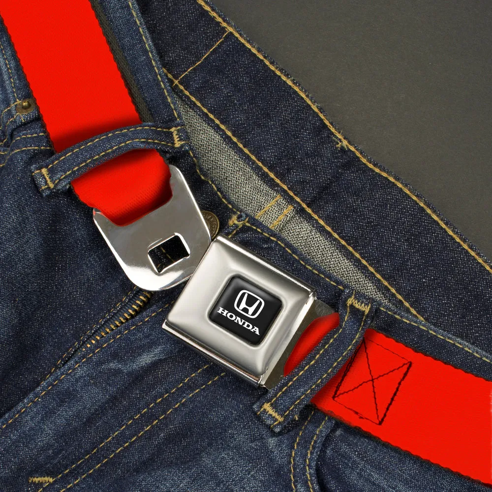 Honda Seatbelt Belt - Red Webbing