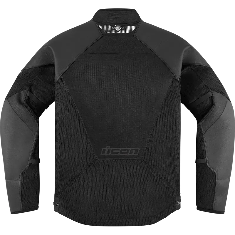 Icon Mesh F Mens Motorcycle Leather Jacket