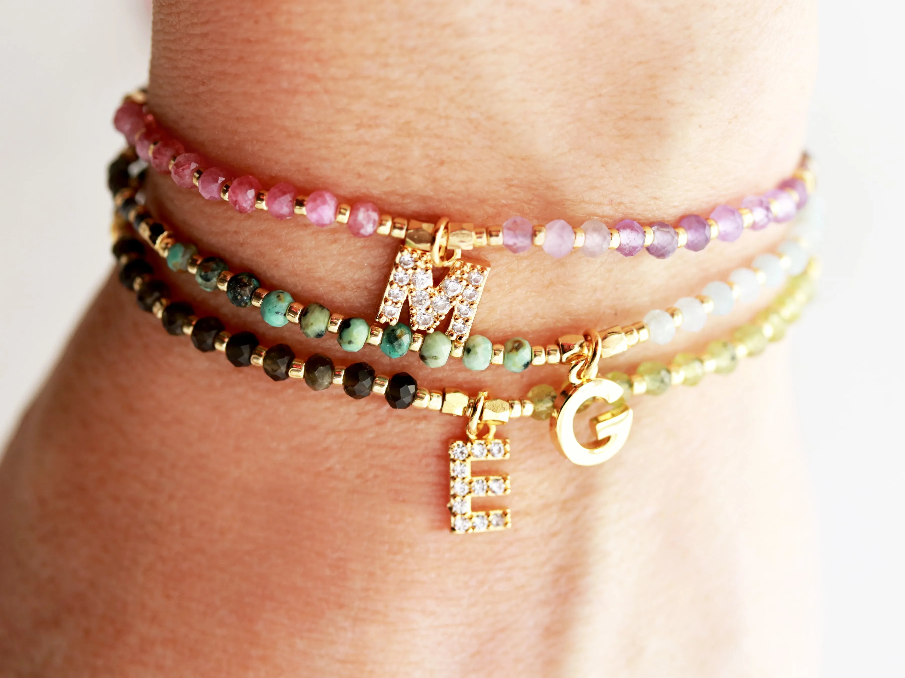 Initial Bracelet | Seed Bead