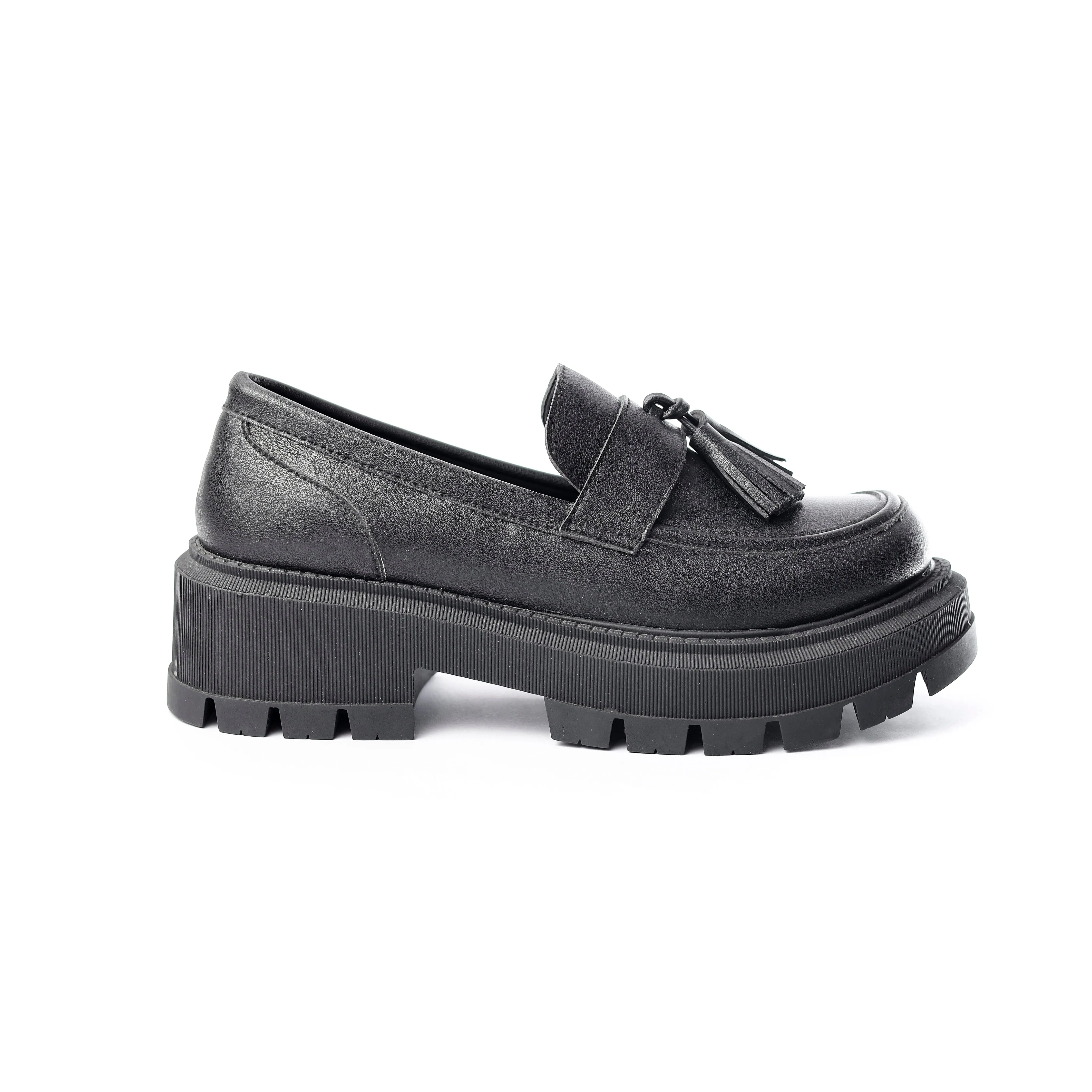 Ivory Tassel Loafers