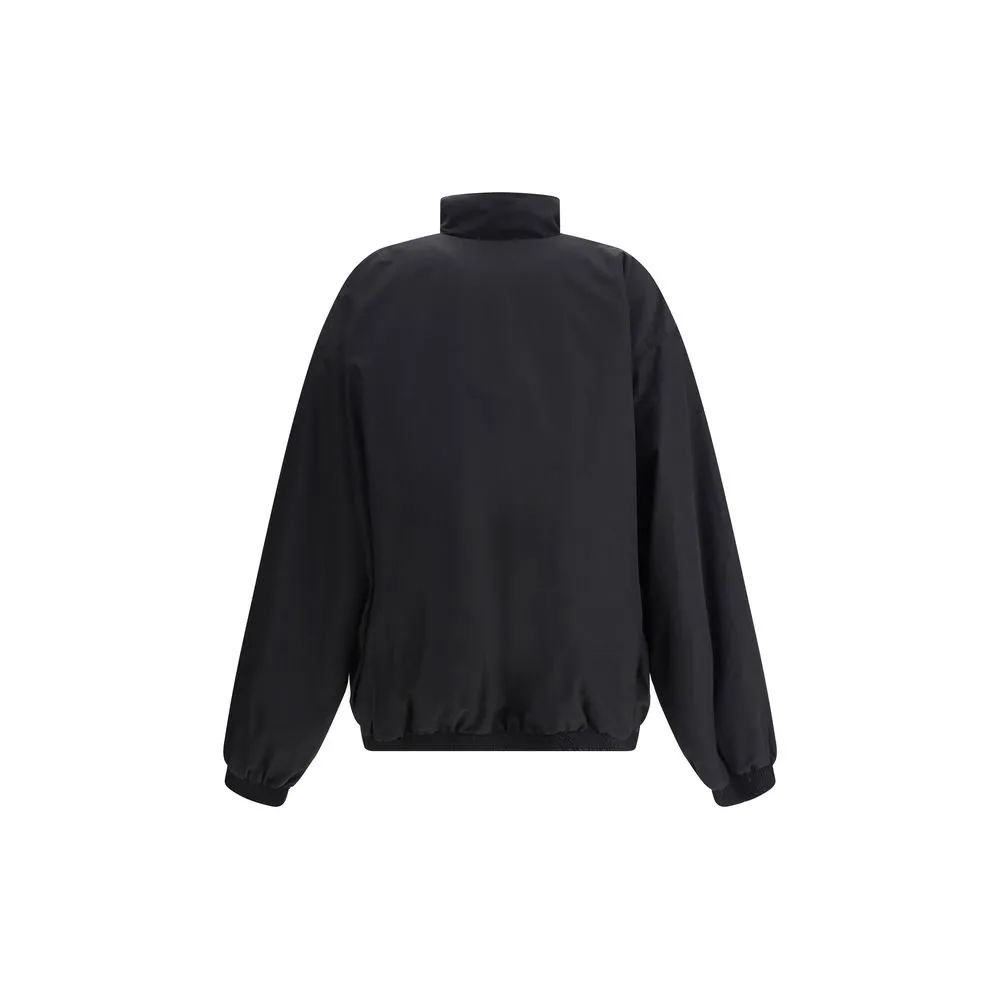 Jacket with faux fur lining