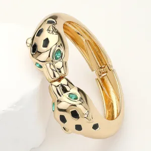 Jaguar Green Eye Bangle
